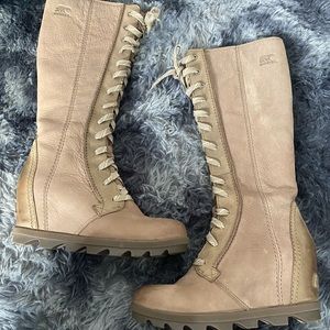 Sorel Joan of Arctic Tall Wedge. Size 8 . BRAND NEW. Worn once.